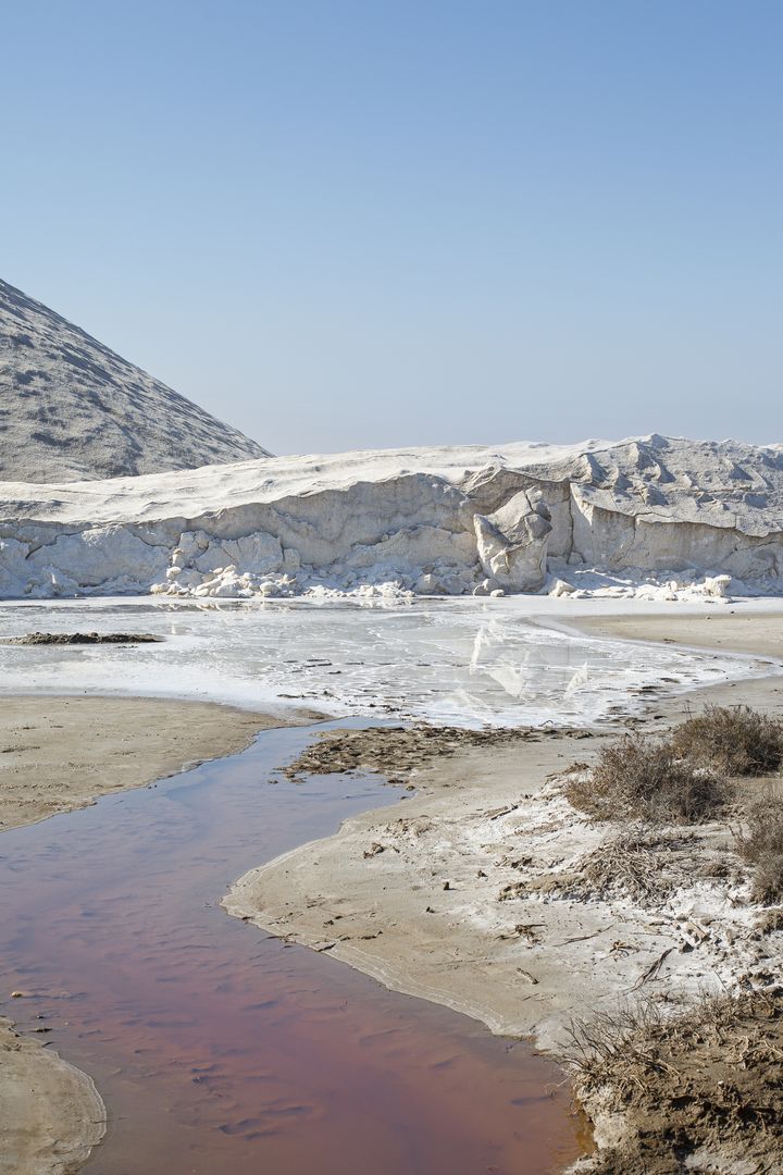 Photos de l'œuvre de Dominika Troicka point de vue n°1 sur la route vers Piémanson